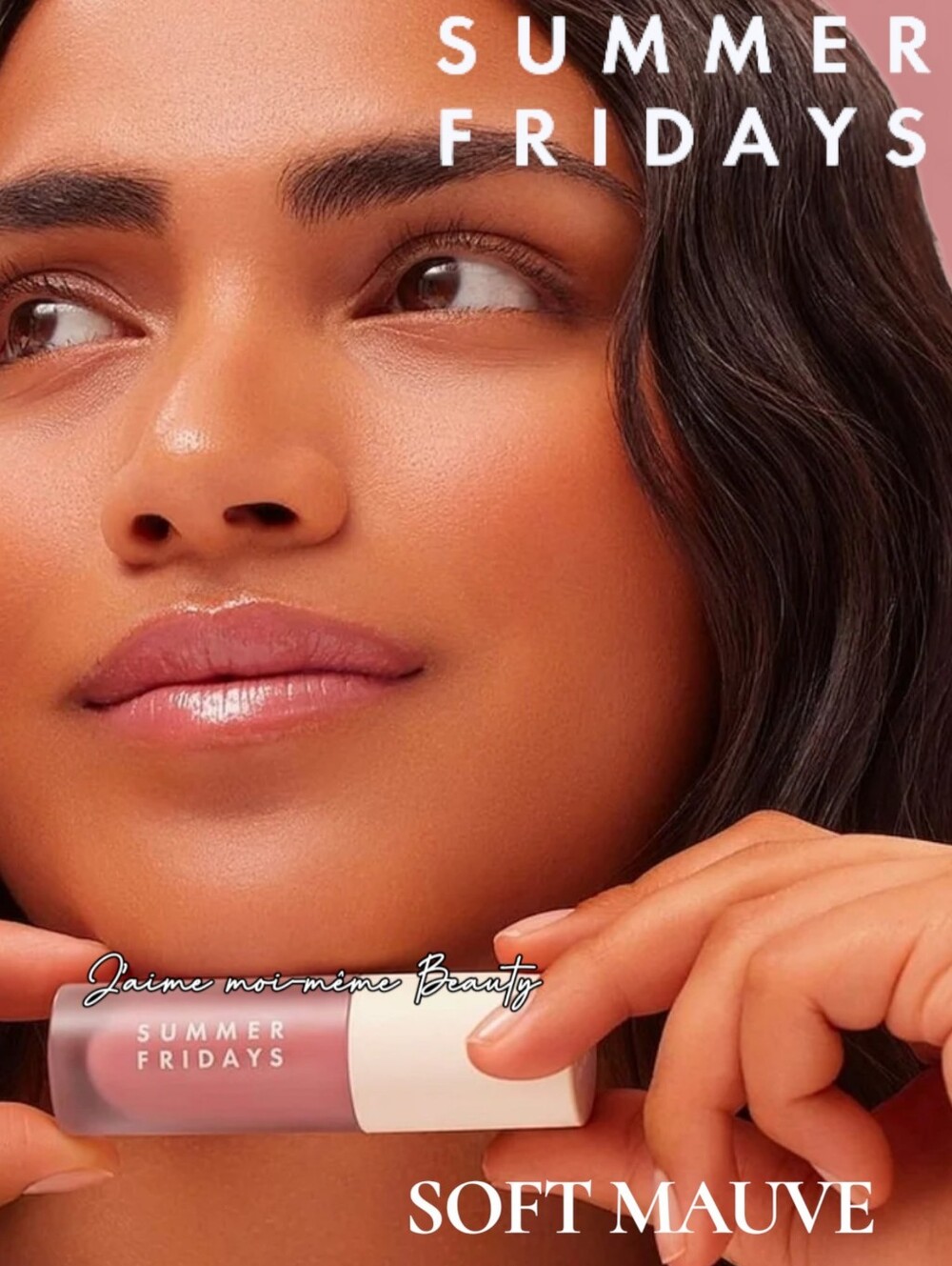 SUMMER FRIDAYS SOFT MAUVE LIP OIL  - NEW